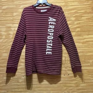 Y2K long sleeve striped thermal Aeropostale Men’s Large